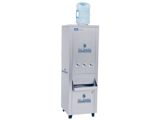 SS Water Dispenser with Single Watercan